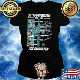 Philadelphia eagles 89th anniversary 19332022 signatures s Ladies tee