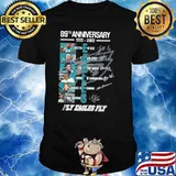 Philadelphia eagles 89th anniversary 19332022 signatures shirt