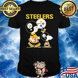 Pittsburgh Steelers let's play Football together Snoopy NFL shirt
