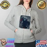 Predator Art Shirt Full Zip Hooded