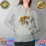 Proud To Be A Bulldog T-Shirt Full Zip Hooded
