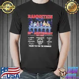 Rammstein 28th anniversary thank you for the memories signatures shirt