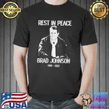 Rest in peace brad johnson 1959 2022 shirt