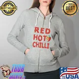 Retro design red hot chillI peppers band s Full Zip Hooded