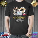 Rod stewart 62 years thank you for the memories sir roderick david shirt