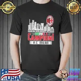 Serie A Campioni AC Milan Shirt Unisex