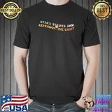 Stars Stripes and Reproductive Rights 4th of july T-Shirt