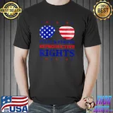 Stars Stripes Reproductive Rights 4th Of July American Flag Sunglasses T-Shirt