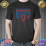Stars Stripes Reproductive Rights Patriotic 4th Of July T-Shirt