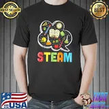 STEAM Teacher And Student Back To School STEM Tee T-Shirt