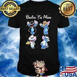 Stitch And Michael Jackson Behind the Mask shirt