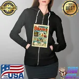 The Beano comic strip, Dennis the Menace and Gnasher Classic T-Shirt Full Zip Hooded
