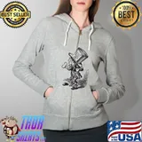 The mad hatter with tea alices adventures in wonderland s Full Zip Hooded