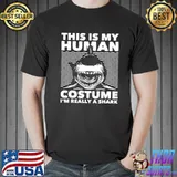 This is my human costume shark lovers marine biologist shirt