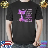 Today I Am Wearing A Lovely Shade Of I Slept Like Crap Fibromyalgia Awareness Cat Shirt