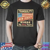 Tranquility New Jersey Where My Story Begins Shirt Unisex