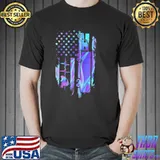 Trucker Flag Hologram Shirt