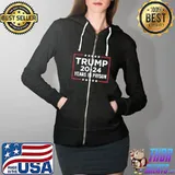 Trump 2024 years in prison Trump is a criminal s Full Zip Hooded