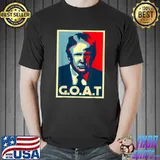 Trump GOAT Middle Finger I'll Be Back Election 2024 Support T-Shirt