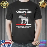 Uninstalling Creepy Joe Shirt