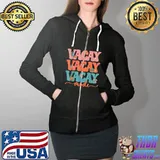 Vacay Mode Typography Hawaii Beach Summer Vacation Family T-Shirt Full Zip Hooded