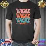 Vacay Mode Typography Hawaii Beach Summer Vacation Family T-Shirt