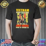 Vietnam war orange agent military shirt