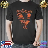 Vintage alice in chains rooster dirt 1992 shirt