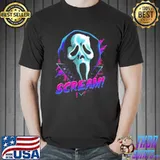 Wallpapers of ghostface neon shirt