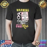 Warning correctional officer annoy at your own risk shirt