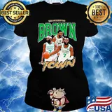 Welcome To Brown Town Basketball Shirt Ladies tee