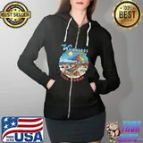 Wildwools NJ Party till I drop T-Shirt Full Zip Hooded