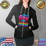 Woke Up Gay Again LGBT Shirt Full Zip Hooded