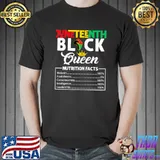 Womens Juneteenth Tshirt Women Juneteenth Shirts For Women Afro T-Shirt
