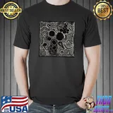Yayoi Kusama Black Abstract T-Shirt