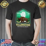 Yellowstone National Park US Vintage USA Wyoming Parks Gift T-Shirt