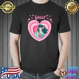 4 Year Old Mermaid Birthday Girl 4th B-day T-Shirt