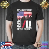 911 anniversary patriot day never forget shirt