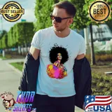 Afro Girl Black Hair Shirt