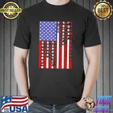 American flag scouting law shirt