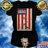 AMERICAN HERO movies 2016 poster Classic T-Shirt Ladies tee