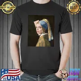 Anya taylorjoy girl with a pearl earring shirt