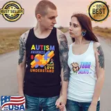 Autism Awareness Accept Love Understand Shirt Tank Top