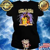 Back To Back Champions Lakers Los Angeles Shirt Ladies tee