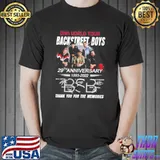 Backstreet boys 29th anniversary thank you for the memories shirt