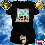 Barry Bonds 756 Home Run King San Francisco Giants MLB Shirt Ladies tee