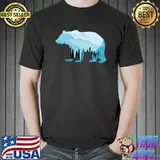 Bear Exposure Preserve Surreal Wildlife Animal T-Shirt