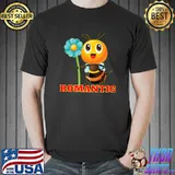 Bee Romantic Flower T-Shirt