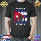 Besy Papa Ever Puerto Rican Dad of 2 Girls Puerto Rico Papa and 2 Daughters T-Shirt
