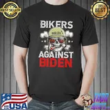 Bikers Against Biden Skull Shirt